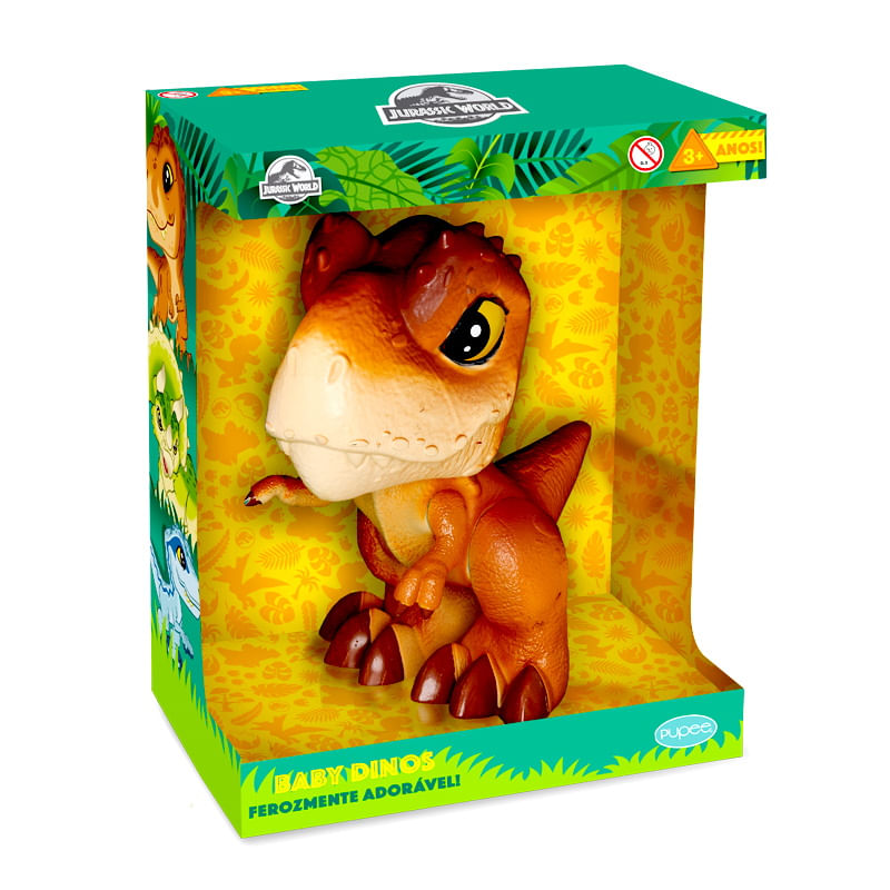 Dinossauro T Rex Em Vinil E Realista Diver Dinos Divertoys - Ri Happy