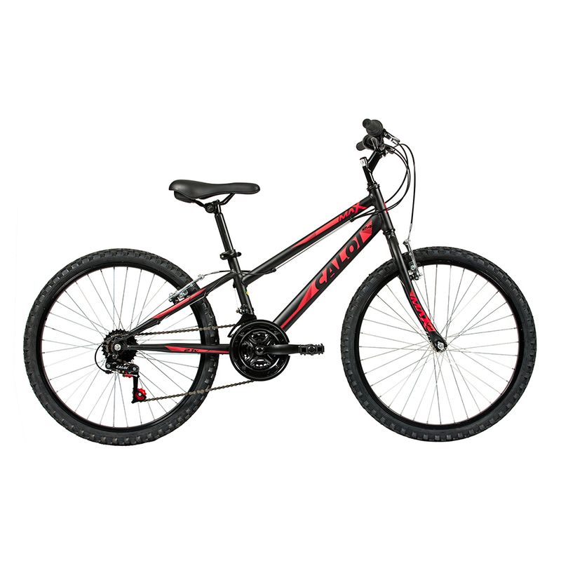 Bicicleta-Aro-24---Max---Preta-e-Vermelha---Caloi-0