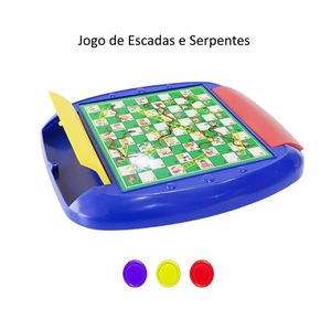 Kit Tabuleiro com 8 jogos em 1 Dama Xadrez Gamão Ludo Art brink na  Americanas Empresas