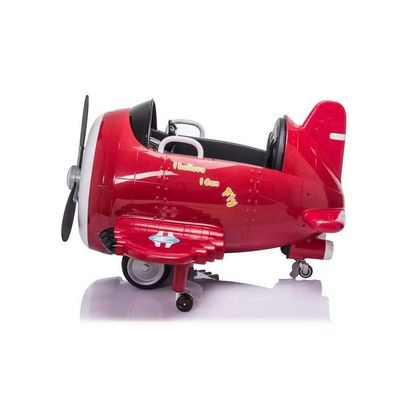 Carrinho elétrico infantil Patrulha Canina Avião motorizado 12v