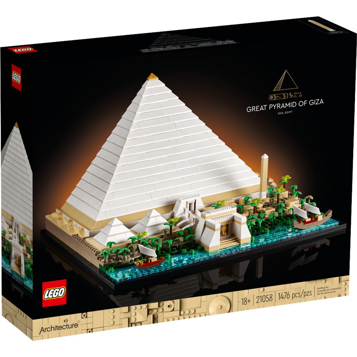 LEGO 21058 Architecture - Grande Pirâmide de Gizé - Ri Happy