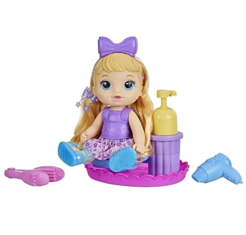 Boneca Barbie Malibu Cabeleireira Magica Com Pet Loira - Ri Happy