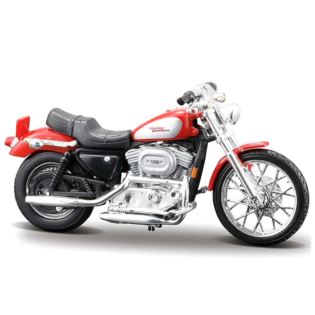 Miniatura Moto Harley Davidson XL 1200C Sportster 2002 1/24