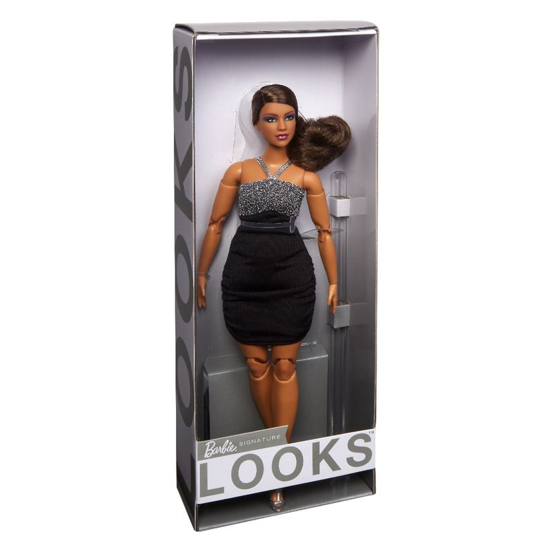 Boneca-Articulada---Barbie-Signature---Looks-Morena---30cm---Mattel-4