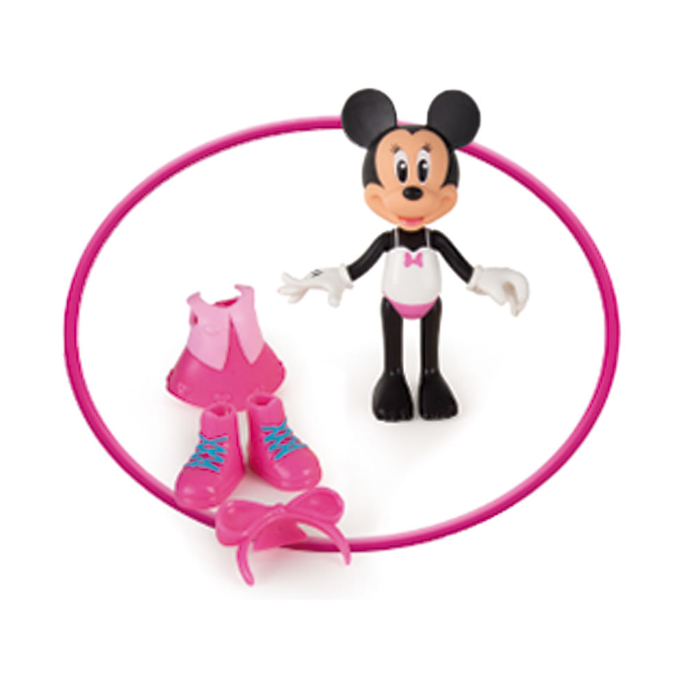Confira Boneca - Minnie - Jet Set Fashion Doll - Rosa - Multikids