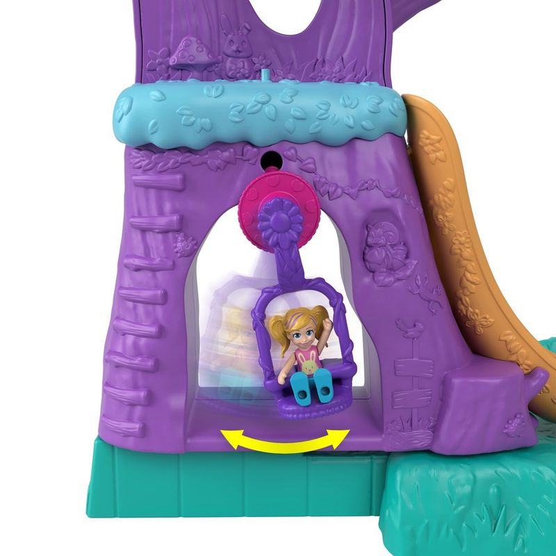 Polly Pocket Pollyville Aventuras na Casa da Árvore Mattel - Star