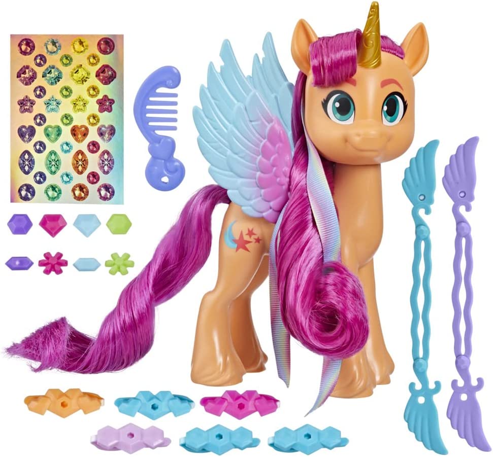 My Little Pony - Sunny Starscout - Penteados com Fitas F3873 - Ri Happy