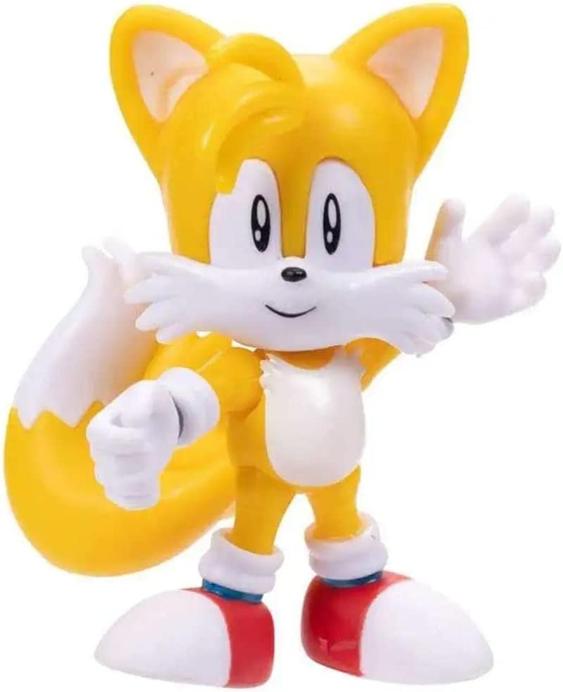 Sonic - Boneco Articulado 6cm - Tails - Candide - Ri Happy