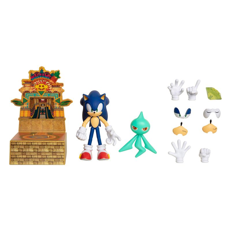 Figura e Acessórios - Sonic - The Hedgehog - Edição Colecionável - Candide