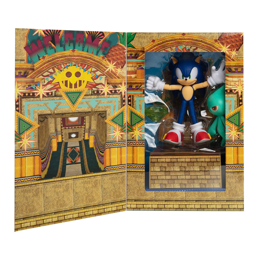 Boneco Sonic The Hedgehodg Edição Colecionável De Luxo - Ri Happy