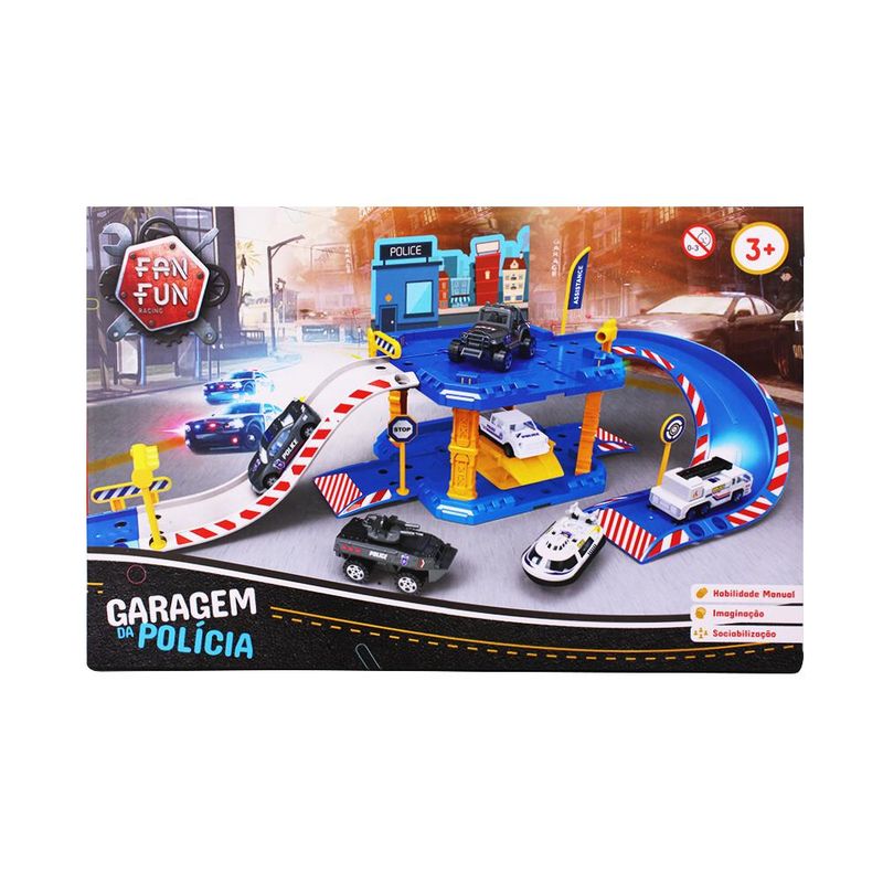 Playset-e-Acessorios---Garagem-da-Policia---FanFun-1