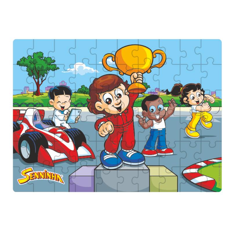 Quebra-Cabeca---Ayrton-Senna---60-Pecas---Senninha-Podio---Pakitoys-0