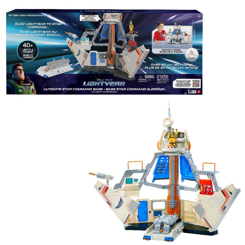 Playset---Disney-Pixar---Lightyear---Ultimate-Star-Command---Mattel-5