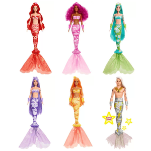 Barbie Color Reveal Sereia Arco-íris, Mattel 