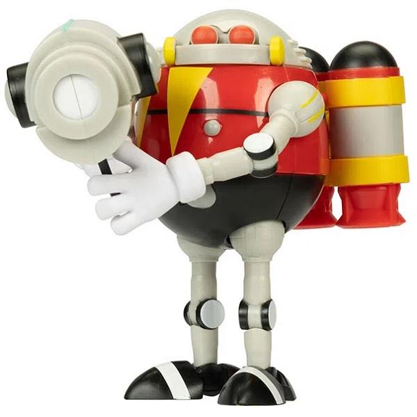 Figura Articulada - Sonic Giant Eggman Robot Battle Set - Vermelho - 22 cm  - Candide - Ri Happy