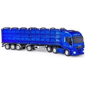 Caminhao Graneleiro Iveco HI-WAY AZUL Usual Brinquedos 582 - Ri Happy