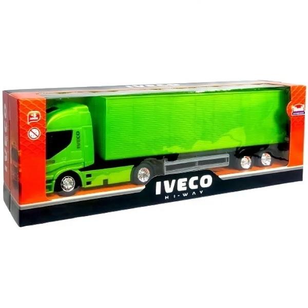 Caminhão De Brinquedo Carreta Báu Iveco Hi Way Usual 339