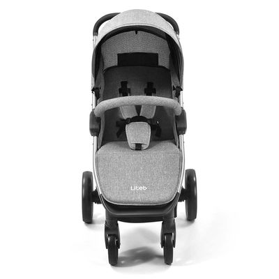 Carrinho de Bebe Litet Bliss Preto e Cinza Bb368 Carrinho de Bebe Litet Bliss Preto e Cinza Bb368