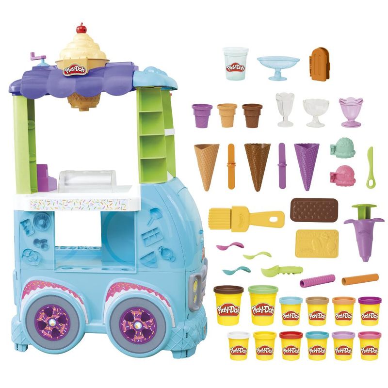 Conjunto-Massa-de-Modelar---Play-Doh---Super-Caminhao-de-Sorvete-com-Efeito-de-Som---Hasbro-0