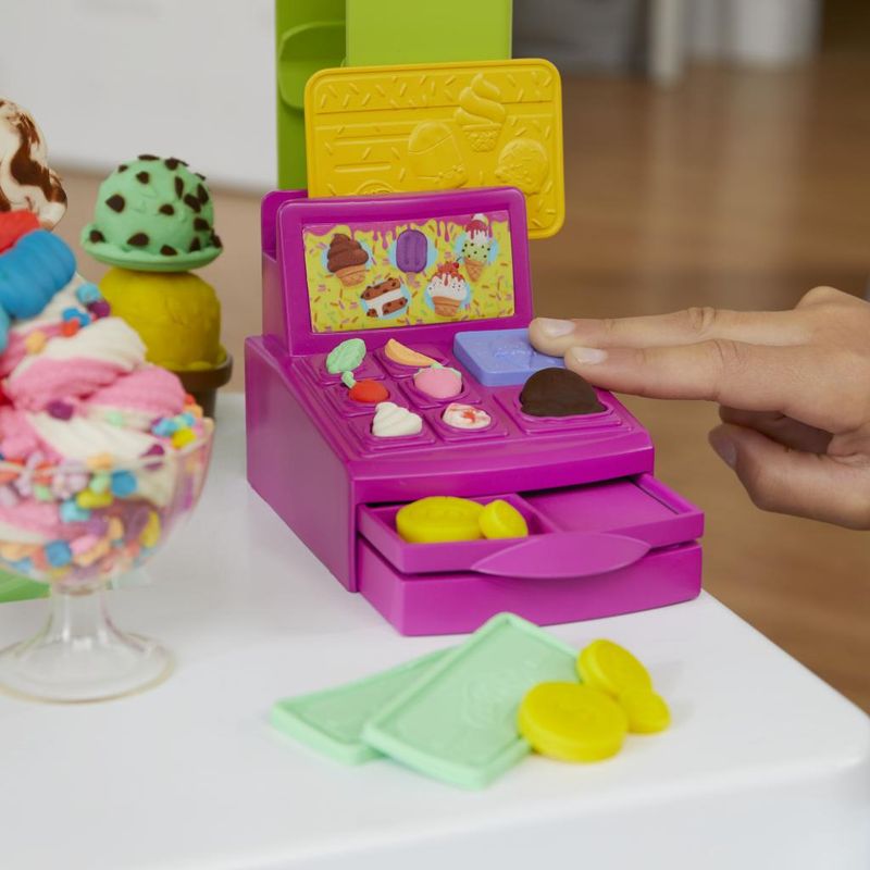Conjunto-Massa-de-Modelar---Play-Doh---Super-Caminhao-de-Sorvete-com-Efeito-de-Som---Hasbro-7