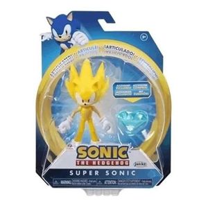 Boneco Sonic The Hedgehog Articulado c/Acessório 3+ 0662 Fun - Ri Happy