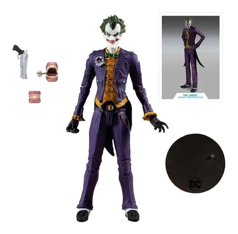 Joker Batman Arkham Asylum Dc Multiverse - McFarlane Toys - PBKIDS
