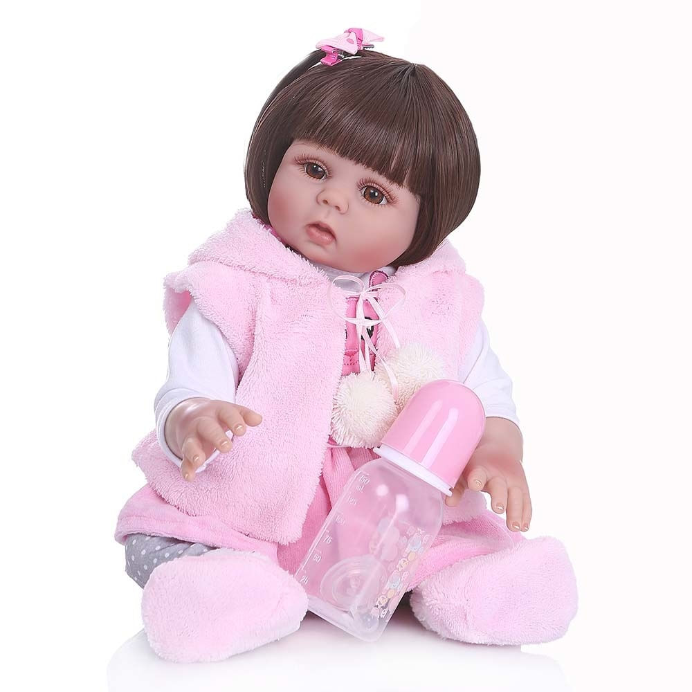 BONECA BEBE REBORN LAURA BABY VALENTINA 18 100% VINIL LEOPAM KIDS