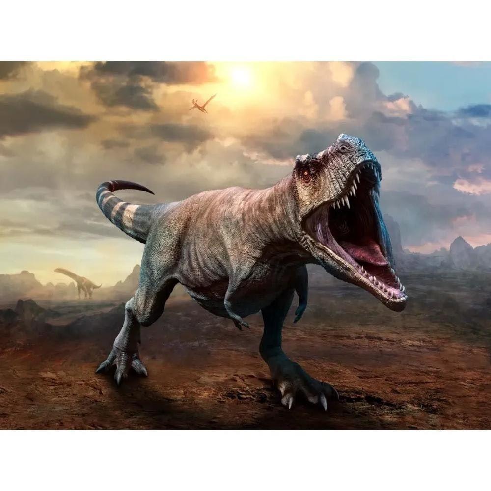 Jogo Quebra Cabeça Infantil Dino T-rex Dinossauro 150 Pçs - Ri Happy