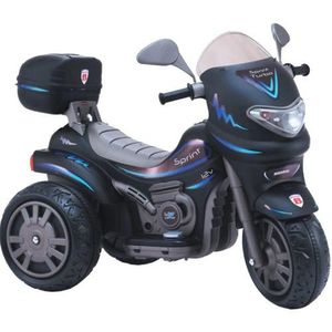 Moto Eletrica Infantil Grande 12v Sprint Turbo Com Capacete - Roxo - Ri  Happy