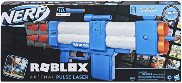 Lançador Nerf Roblox Arsenal Pulse Laser Hasbro F2485 - Ri Happy