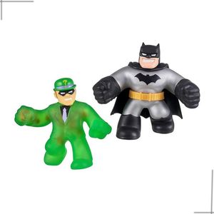 Goo Jit Zu - 2 Bonecos Elásticos de 10cm - Batman e Charada - Ri Happy