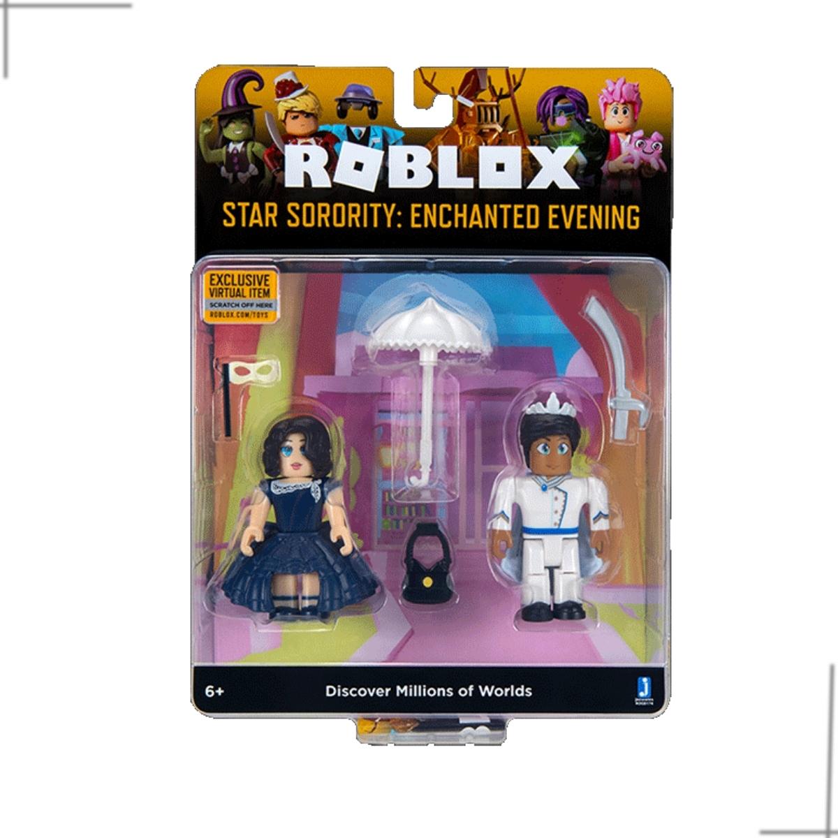 Roblox-Virtual World 6 bonecas e acessórios, jogos de animação