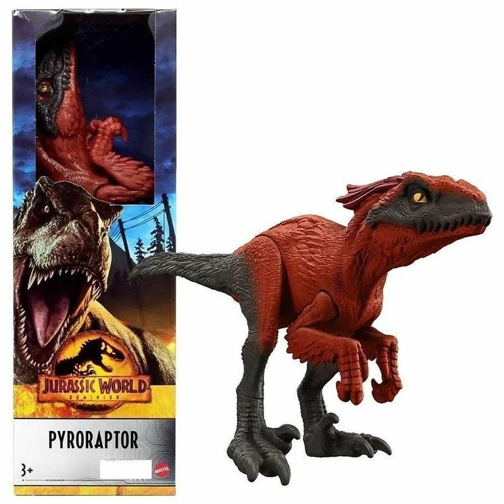 Dinossauro Pyroraptor Jurassic World Dominion Mattel - Ri Happy