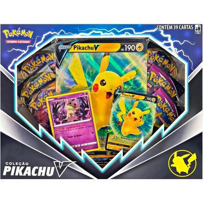 Jogo de Cartas e Baralho Coleção Pikachu V - 39 cartas Copag