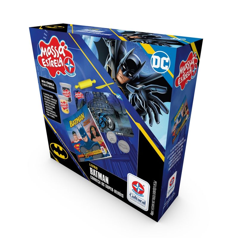 Massa-de-Modelar-e-Livro---DC-Comics---Massa-Estrela---Batman---Estrela-1
