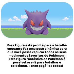 Pokémon Figura De Batalha Sunny Gengar