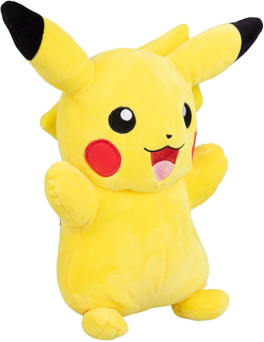 Pelúcia Pokémon 27 cm - Figura Pikachu Wct Sunny Licenciada - Ri Happy