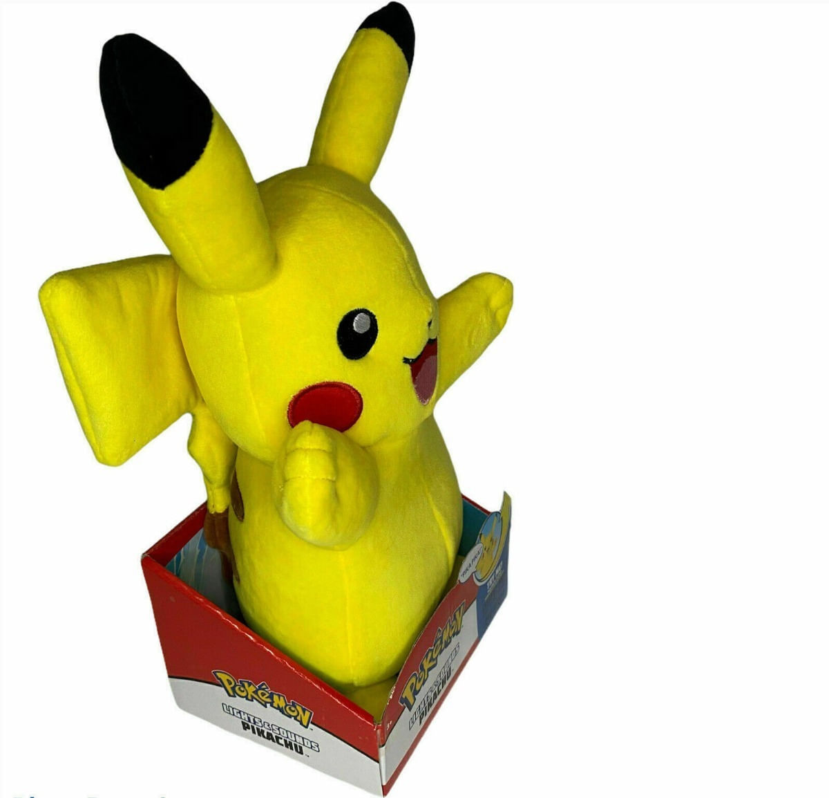 Pelúcia Pokémon 27 cm - Figura Pikachu Wct Sunny Licenciada - Ri Happy