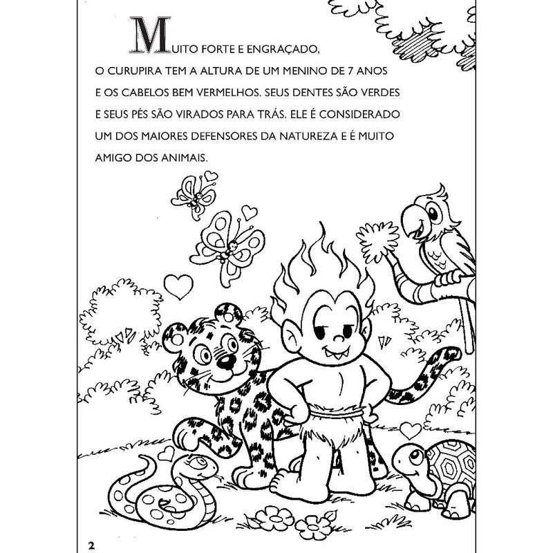 Livro-Turma-da-Monica---Para-Colorir---Curupira---Catavento-2