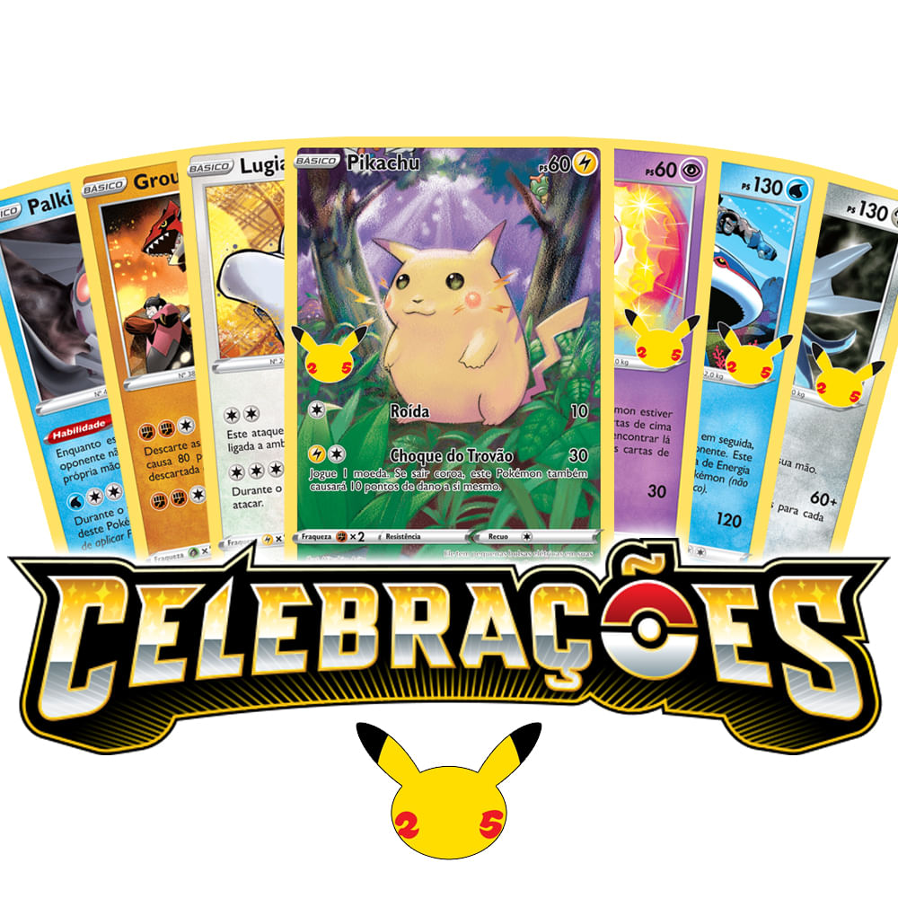 Carta Pokémon Charizard Celebrações Original + Brinde - Ri Happy