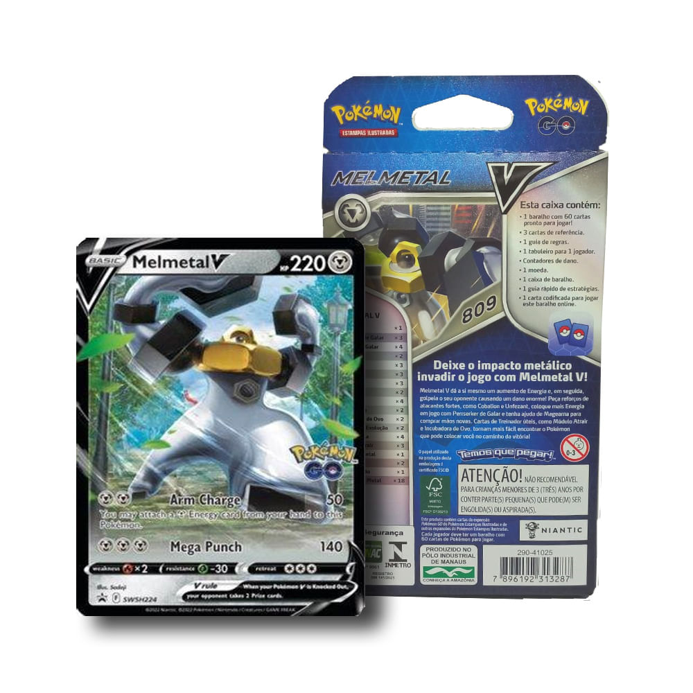 Coleção Carta Pokémon Go, Brinquedo Rihappy Usado 20840015