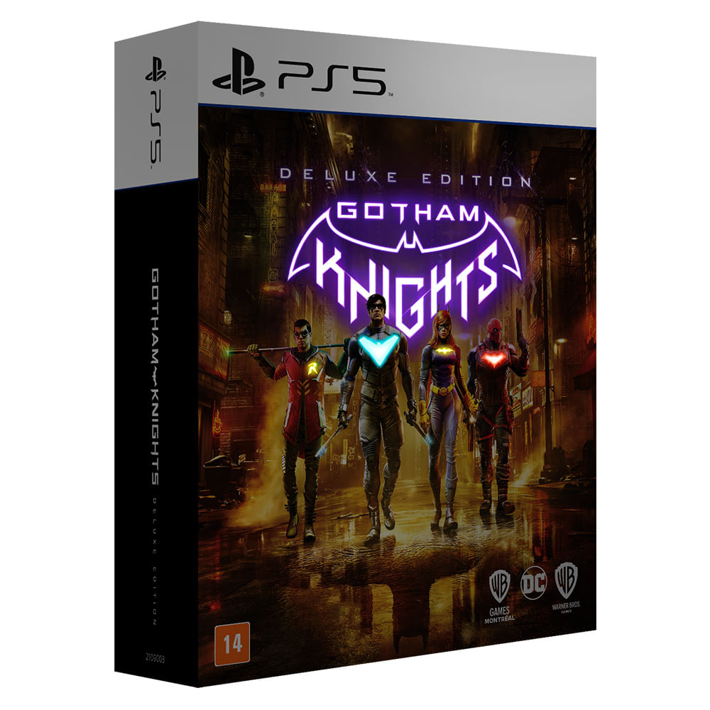 GOTHAM KNIGHTS Special Edition PS5 - Catalogo  Mega-Mania A Loja dos  Jogadores - Jogos, Consolas, Playstation, Xbox, Nintendo