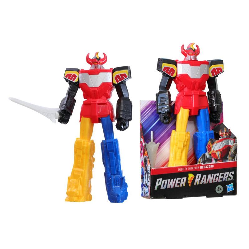 Figura-de-Acao---Megazord---Power-Rangers---Mighty-Morphin---Vermelho---Hasbro-1