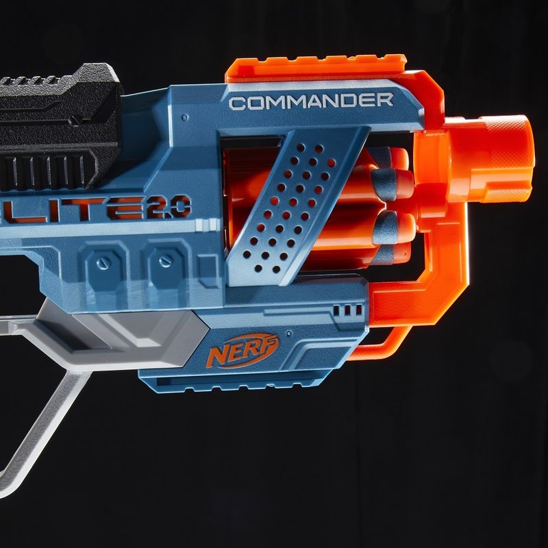 Nerf Elite 2.0 Lançador Commander Rd-6 Com 12 Dardos Arminha