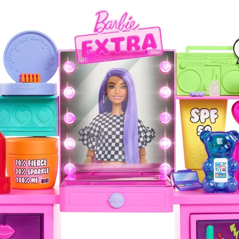 Jogo conjunto barbie extra animais de estimação roupas para bonecas e  acessórios 1 hdj39, mattel boneca