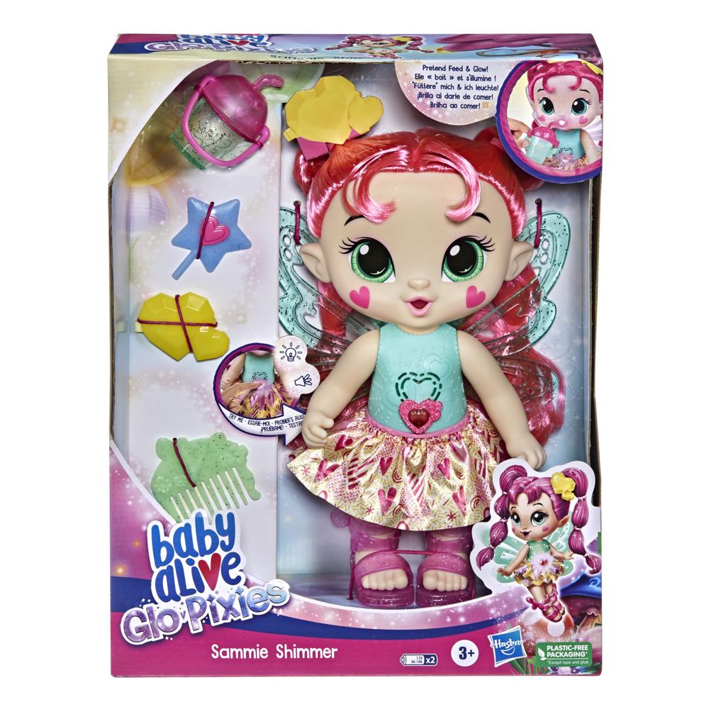 Boneca - Baby Alive - Glo Pixies Sammie Shimmer - Fadas - F2595 - Hasbro -  Ri Happy