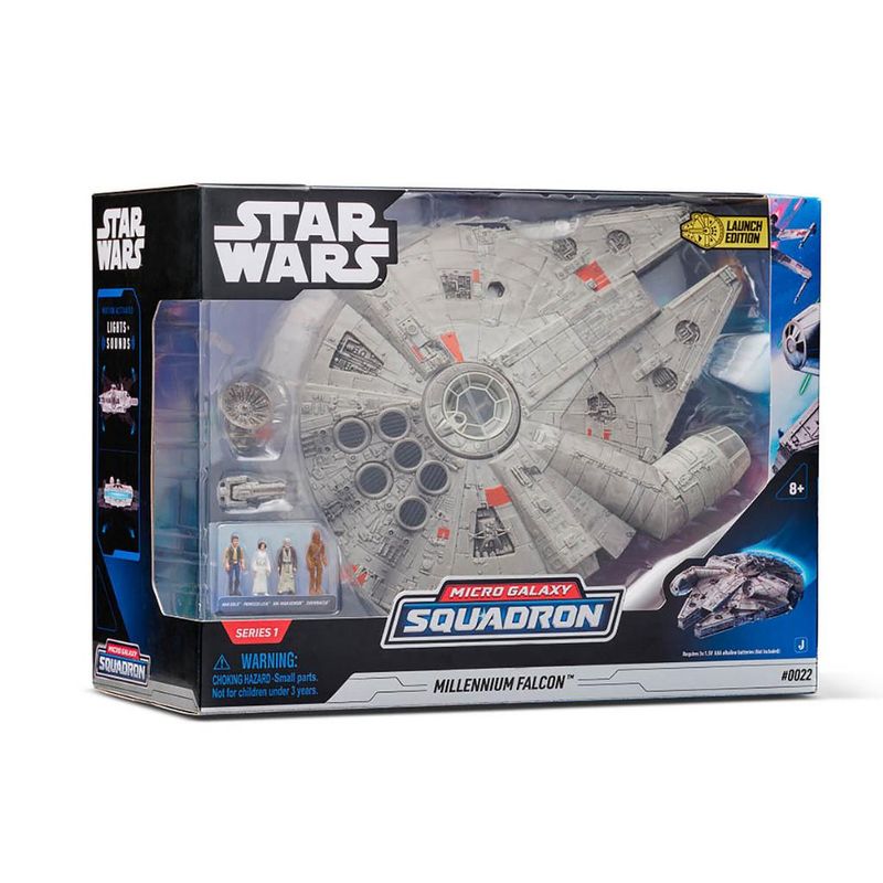 Conjunto-de-Nave-e-Mini-Figuras---Disney---Star-Wars---Millennium-Falcon-W1---Sunny-1