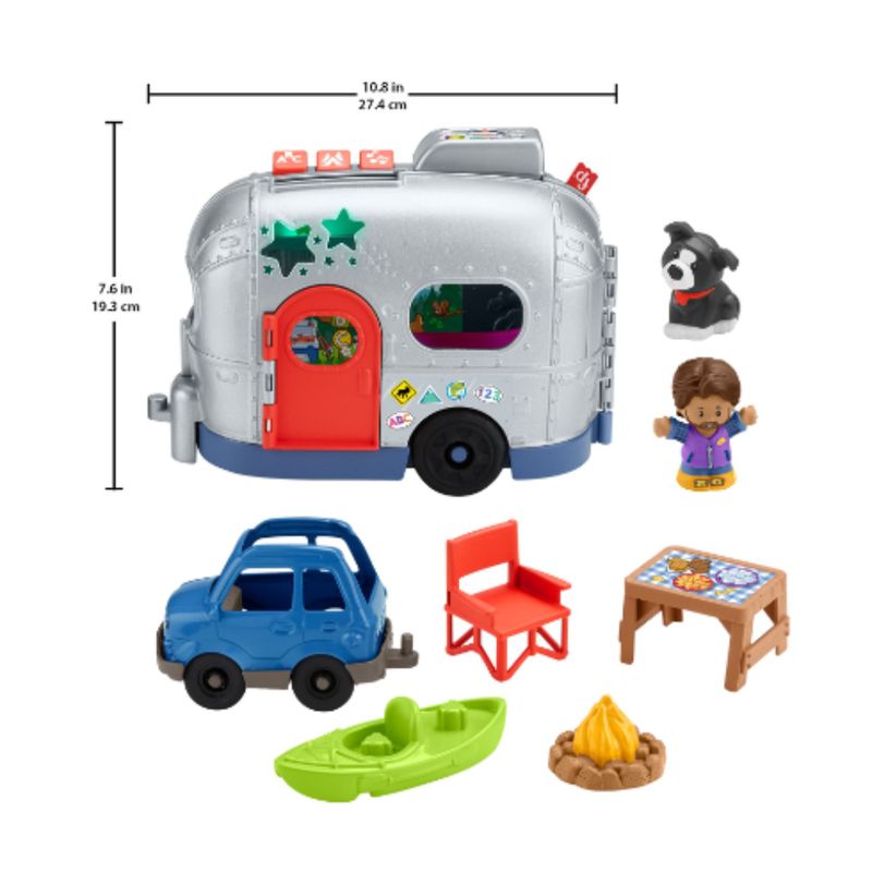 Conjunto-Carrinho-E-Mini-Boneco---Little-People---Trailer-De-Aventuras---Fisher-Price-2