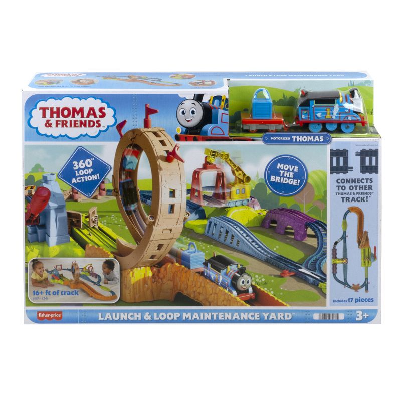 Conjunto-De-Locomotivas-E-Vagao---Thomas-E-Seus-Amigos---Mattel-1