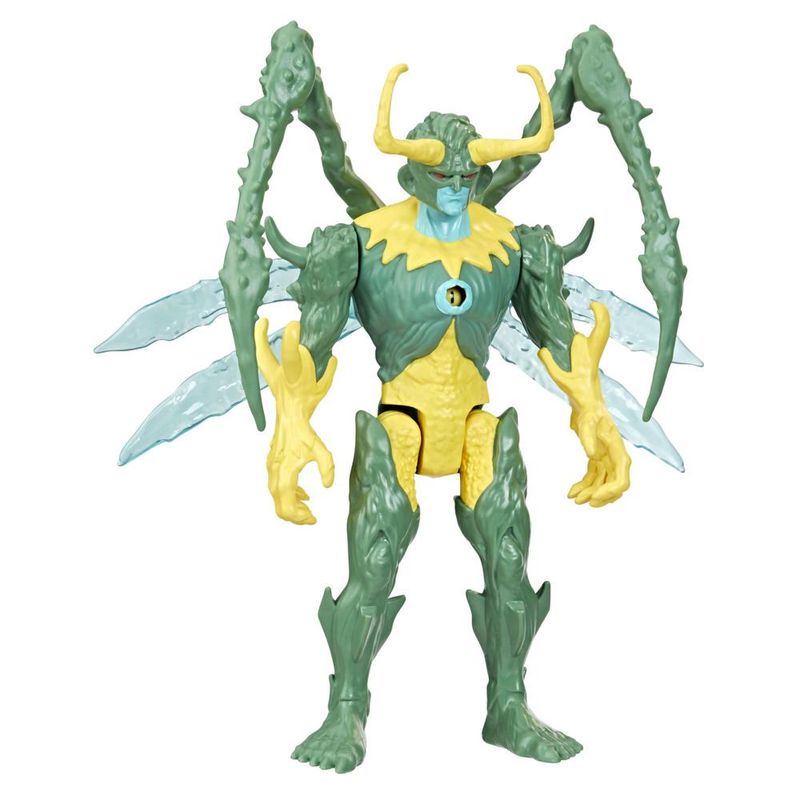 Figura-de-acao---Marvel---Mech-Strike---Loki---Monster-Hunters---Verde---15cm---Hasbro-0